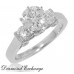 1.65 CT Women's Round Cut Diamond Engagement Ring